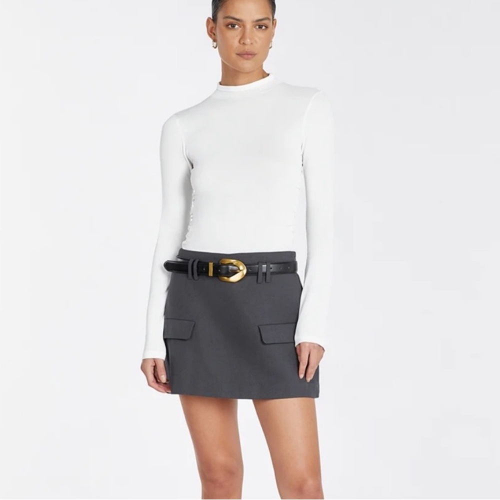 NWT DISSH Nix Off White Long Sleeve Top Size S​
